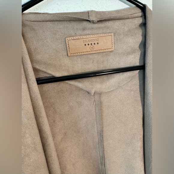 Blank NYC Tan Cloud Nine Drape Jacket Cardigan Womens Size Medium - Picture 6 of 13